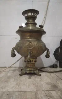 سماور زغالی برنجی