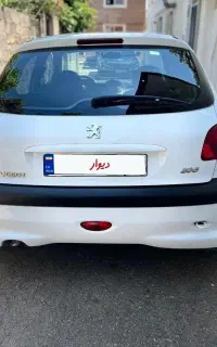 ماشین پژو 206 tu3