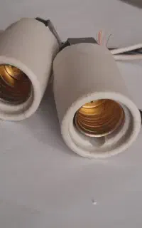 سرپیچ سرامیکی لوستر