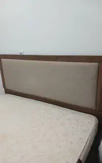 تخت دونفره همراه تشک طبی