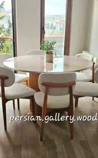 نایریکا میز ناهارخوری حصیری آلیس، قیمت بی‌رقیب