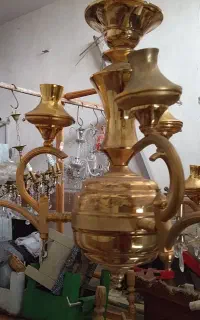 لوستر اب طلا. وسایل برنزی بیشترین قیمت با سمساری