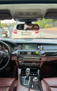 bmw535i  کربن بلک واقعا تمیز پلاک شده