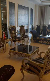مبلمان سلطنتی در حد نو