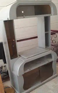 زیر تلوزیونی چوبی