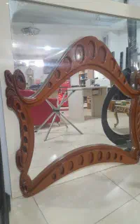 آینه  ، طرح دار ، در حد نو