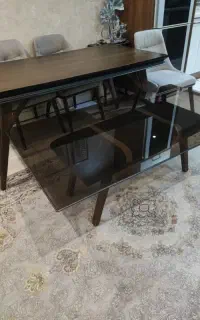 شیشه هشت میل ناهار خوری
