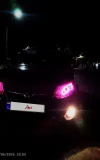 کوییک Rپارس خودرویی مشکی قرمز مدل 1400