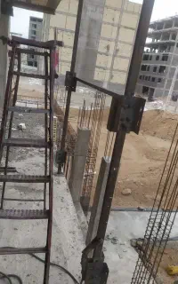 جوشکاری و نبشی کشی داخلی ساختمان