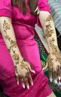 حنا کاری نقش حنای میناب