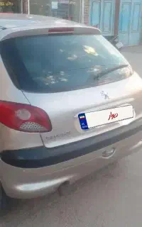 پژو ۲۰۶مدل ۸۳تیپ۲بژ