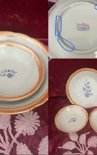تعدادی ظرف چینی قدیمی
