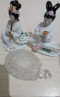 مجسمه چینی و لاک پشت