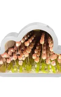 چراغ خواب و دکوری دشت لاله بی نهایت