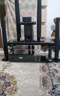 میزتلویزیون و ست سینما خانگی ال جی نو و کار نکرده
