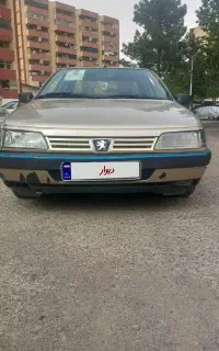 پژو۴۰۵ دوگانه کارخانه رنگ بژ