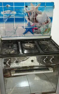 اجاق گاز طرح فر5شعله