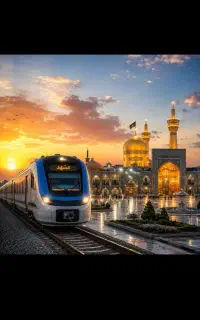 سفر به مشهد با قطار های لوکس و ستاره دار