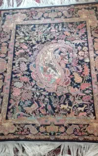 یک تخته فرش ۶متری دستبافت نو