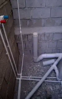 لوله کشی آب و فاضلاب  و برق کشی سیار
