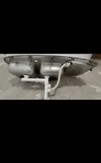 سینک دو لگنه اخوان