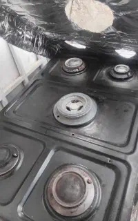 اجاق‌گاز تمیز