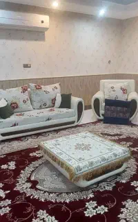 مبل چرم و پارچه ۷ نفره در غرق آباد