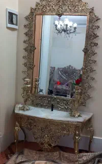 لوستر وآینه
