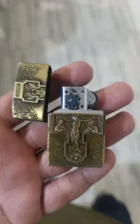 فندک زیپو طرح صلیب