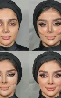 میکاپ و شنیون