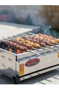 کباب پزپولادگازاجاق رومیزی تنورگازی منقل گازی‌لارک