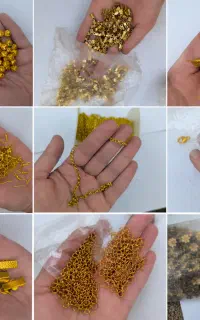 خرجکار طلایی رنگ