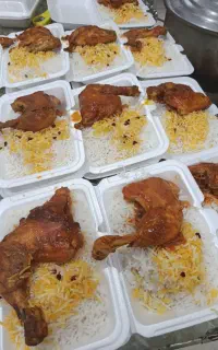 تهیه غذای مریم بانو