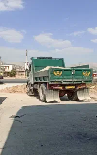 حمل مصالع ساختمانی ماسه . سنگ . توکار .مخلوط