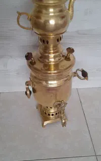 سماور برنز سالم و قدیمی  شاهیندژ