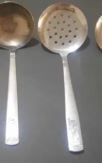 کفگیر ملاقه استیل سایز کوچک