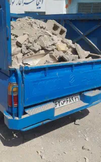 حمل بار .حمل مصالح ساختمانی ونخاله بانیسان کمپرسی