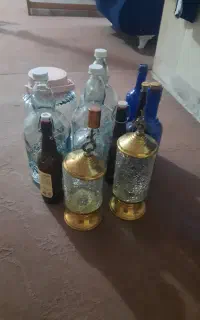 بطری شیشه ای