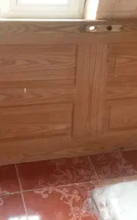 درب ورودی چوبی