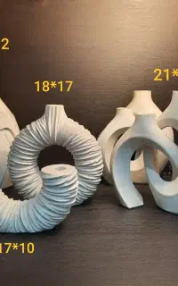 حراج گلدان،دکوری وظروف خام زیر قیمت بازار