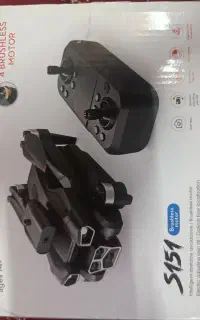 کوادکوپتر s151 براشلس دو باتری عالی همراه تست