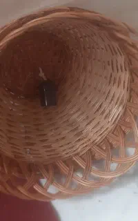 لوستر حصیری