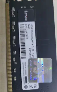 ram 16 ddr4 3200 cl22 lexar