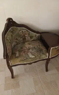 میز تلفن نشیمن دار