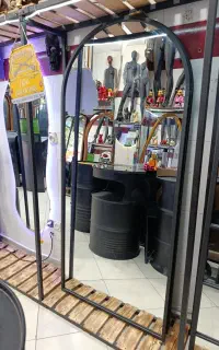 آینه فلزی قدی پایه دار