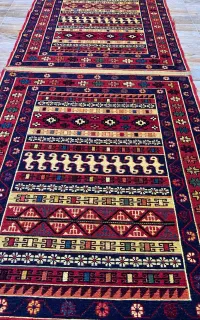 گلیم ورنی دستباف