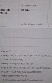 کیس کامپیوتر سرور HP و مانیتور