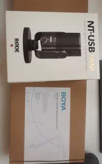میکرفون رود Rode usb miniپایه بازویی بویا Boya A20