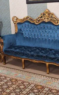 مبل سلطنتی ۹نفره با دوتا عسلی