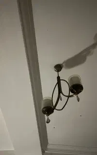 لوستر دو شعله